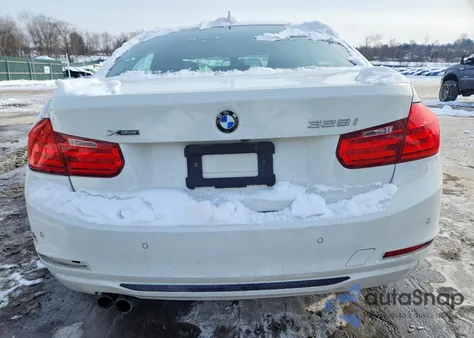 2015 BMW 328 Xi Sulev из США, поврежденный, VIN WBA3B5G59FNS18677